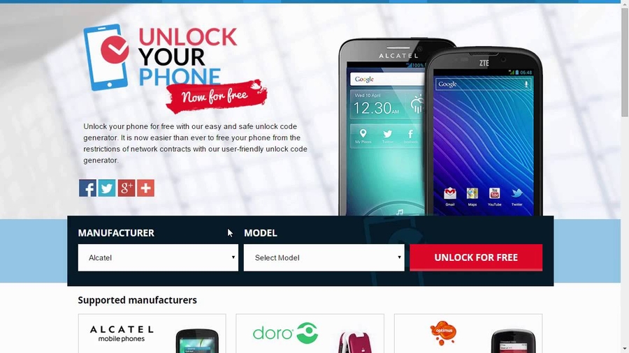 alcatel unlock code calculator online